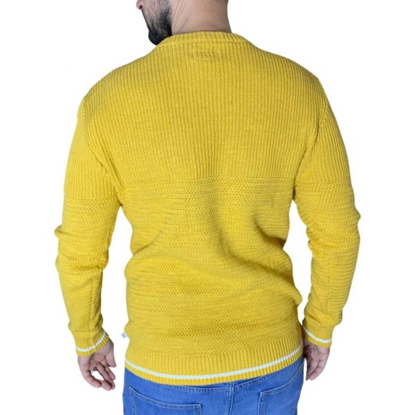 Q/S by s.Oliver sárga kötött pulóver